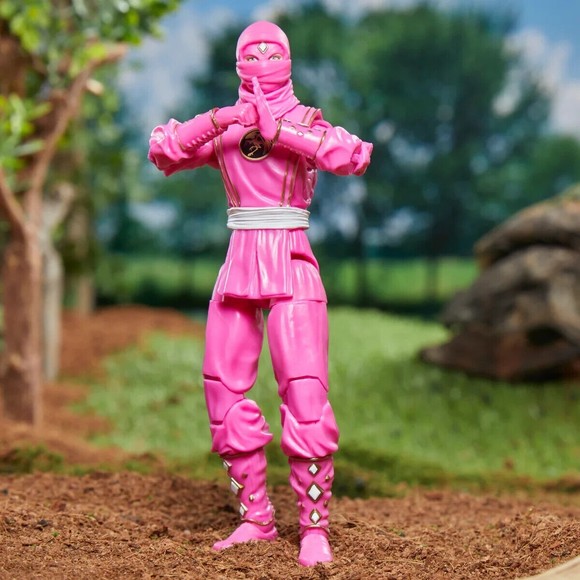 Power Rangers Lightning Collection Mighty Morphin Ninja Pink Ranger New!!! - Picture 2 of 5